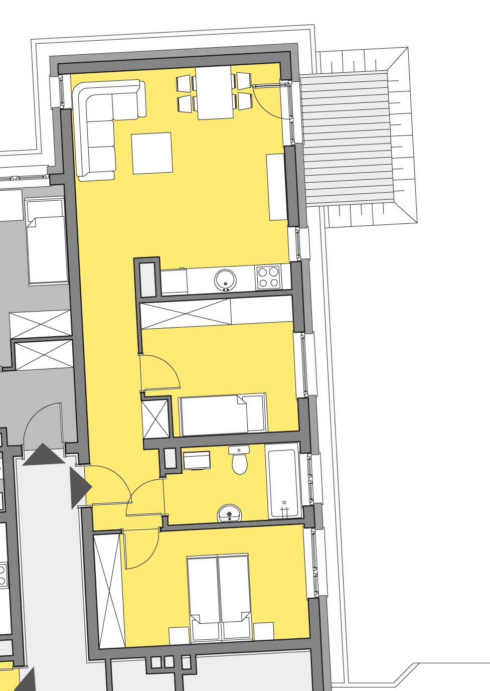 Kopernikus Olesnica etap 3 - 59,02 m² + ogródek 138 m²